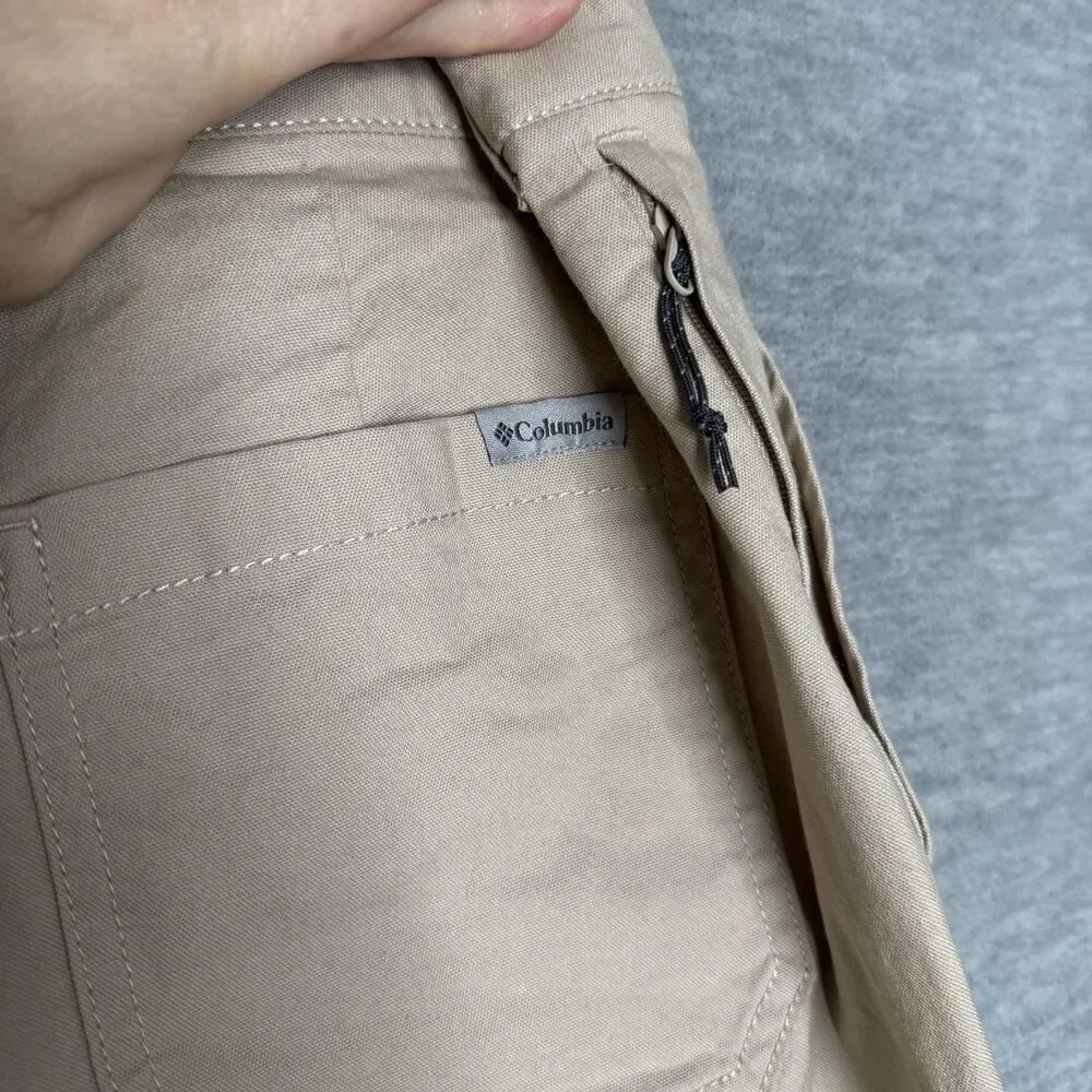 Columbia Rugged Ridge‎ Outdoor Pants Trousers Size 34x32 Khaki Tan Men’s Active