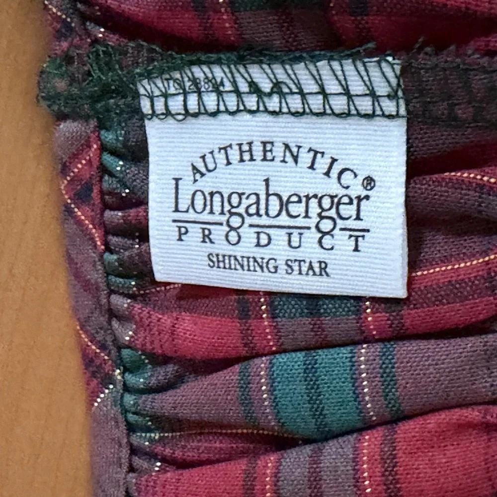 Longaberger one plastic