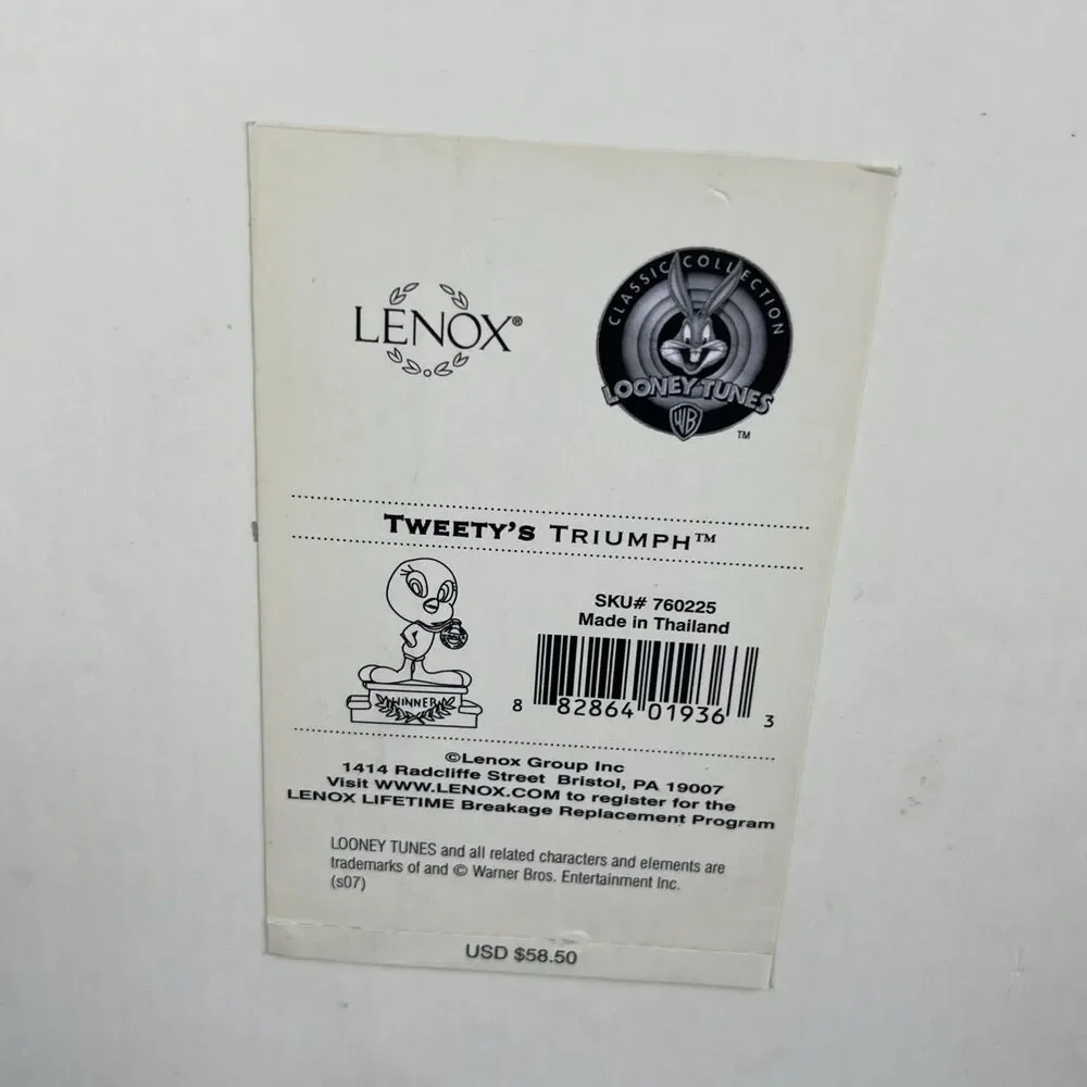 Lenox without has comes