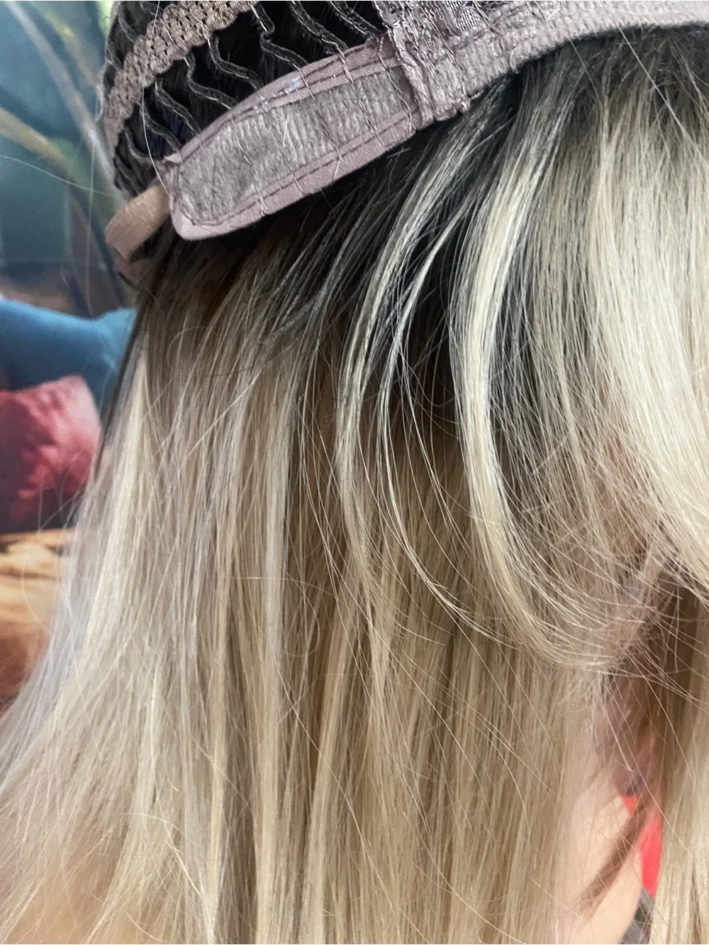 N/A stylish blonde