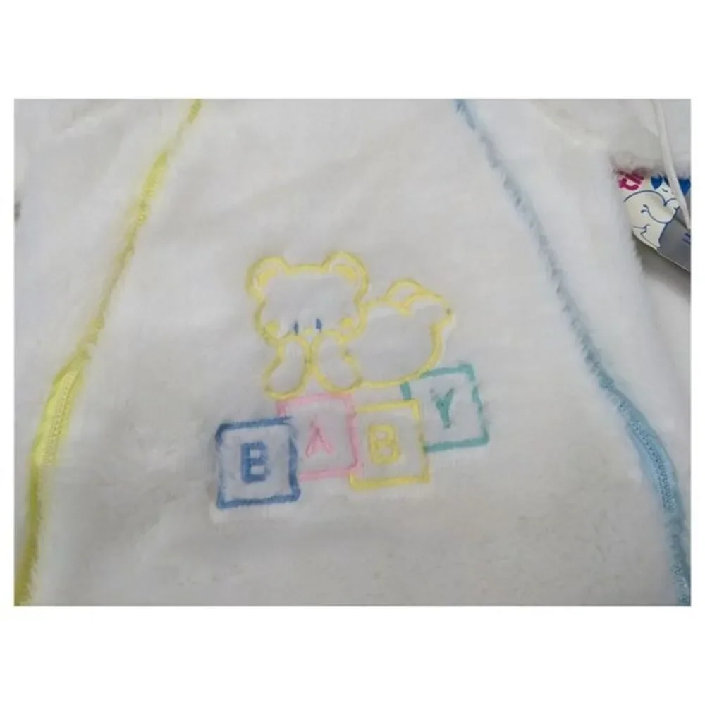 Vintage Cuddle Time Color Block Baby Bunting Suit, Size 6 - 12 Mos Toddler *READ