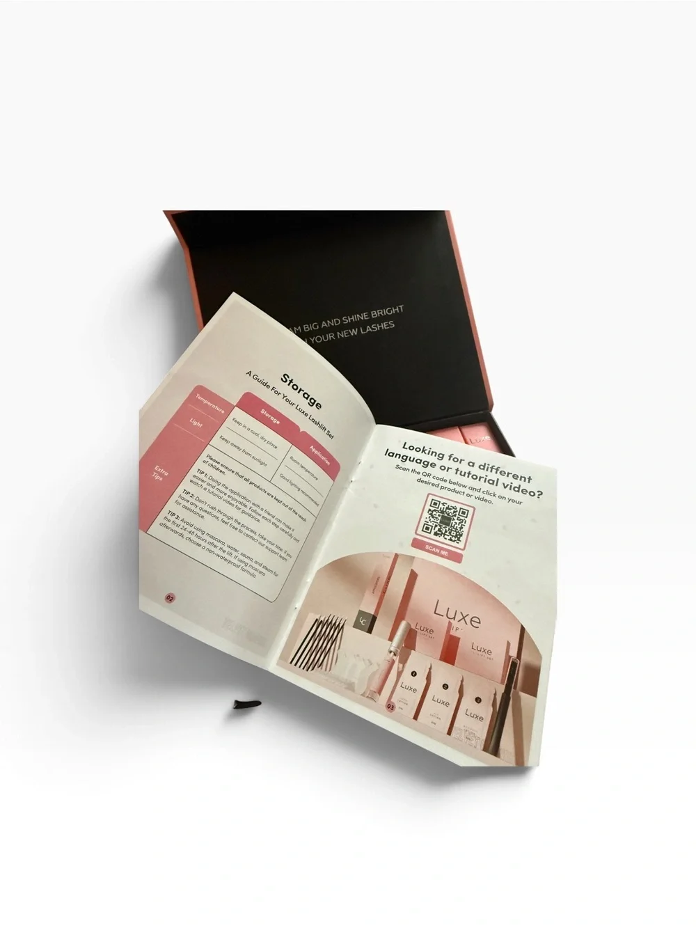 Luxe lashlift product details