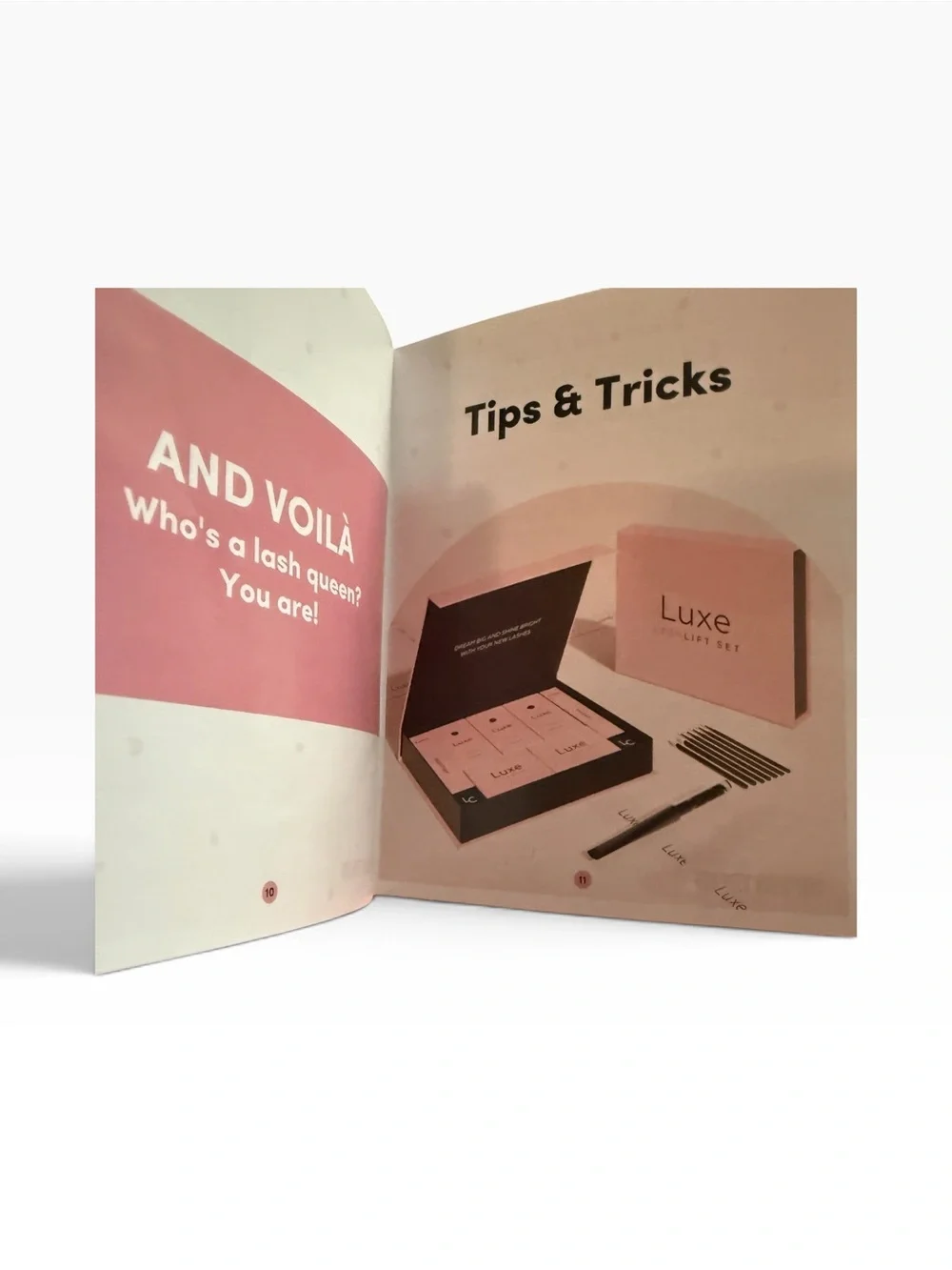 Luxe lashlift product details