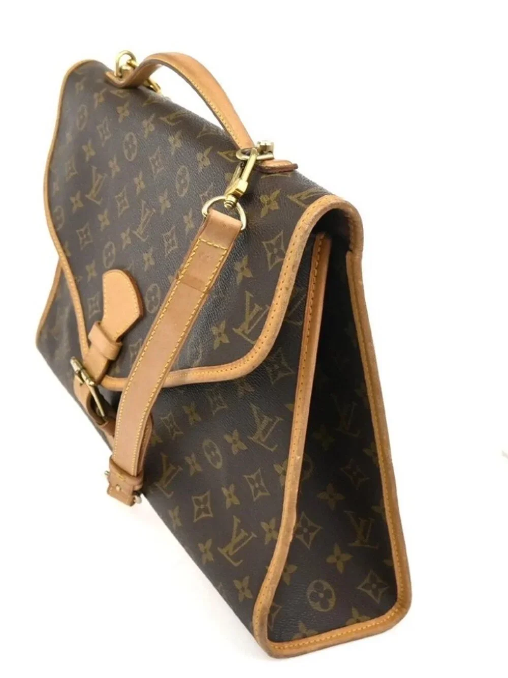 Louis Vuitton edge leather