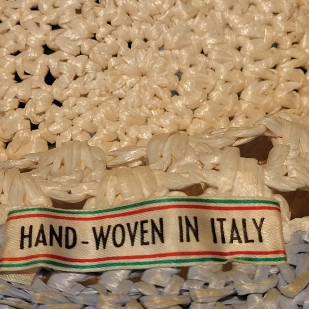 Handmade 1960s handwoven