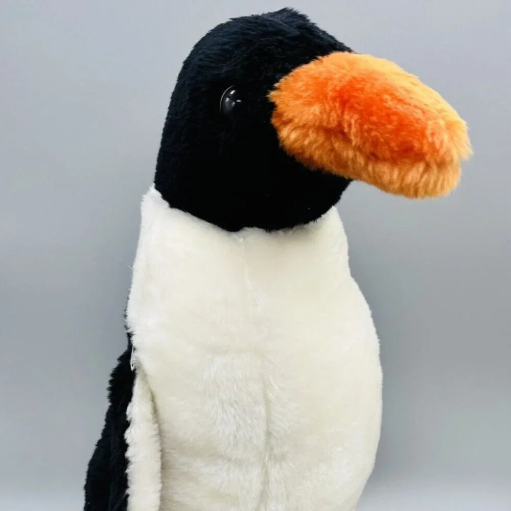 Kamar Emperor Penguin Plush Stuffed‎ Animal 16 inch Korea Vintage