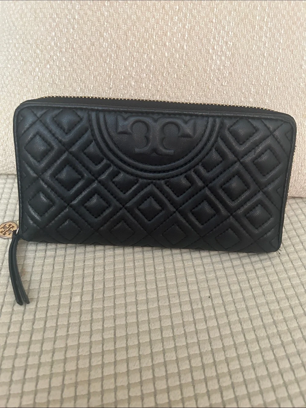 Tory Burch quilted leather