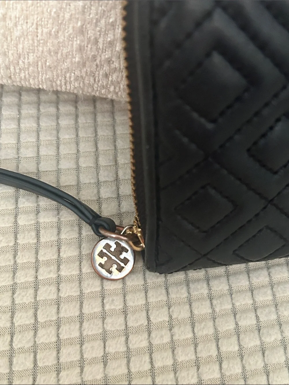 Tory Burch quilted leather