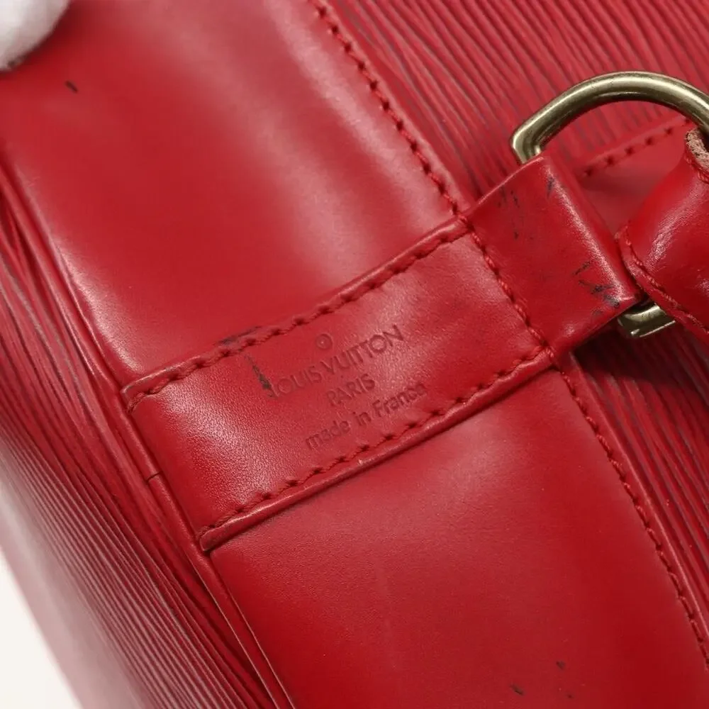 Louis Vuitton Epi Randonnee PM Shoulder Bag Red