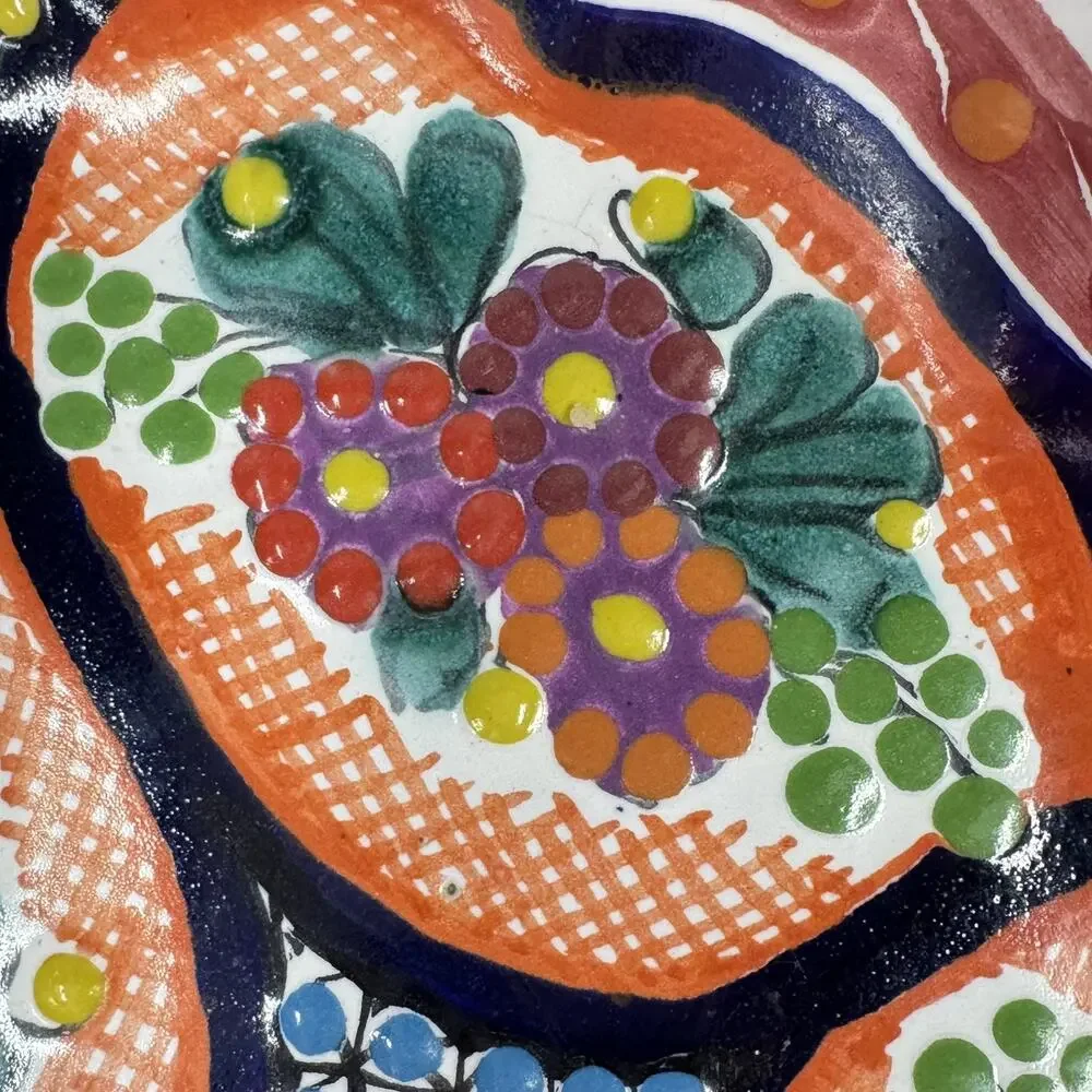 Talavera ceramic oval