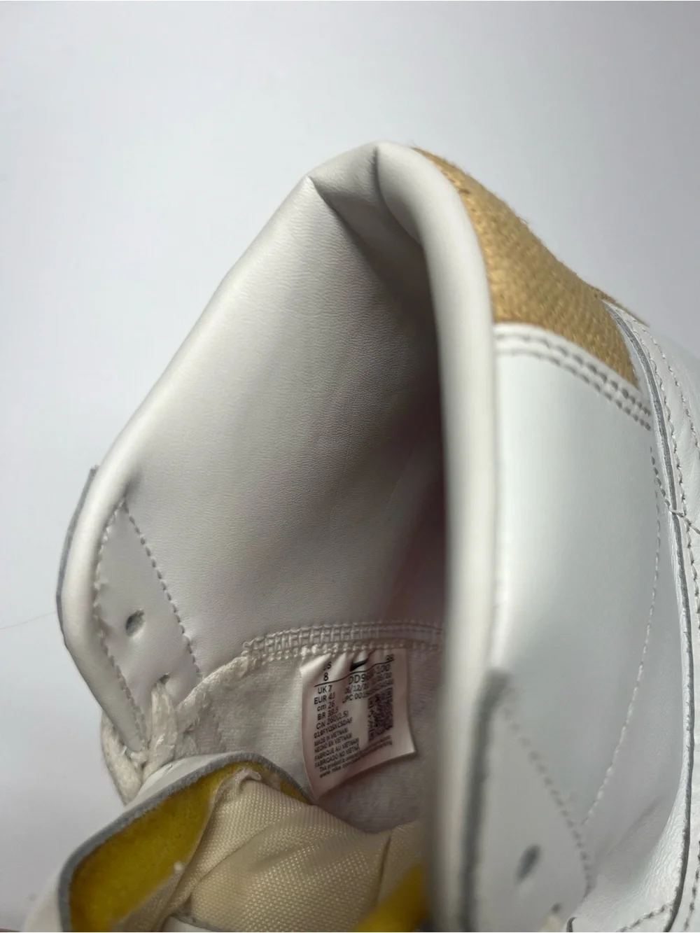 Nike clean white