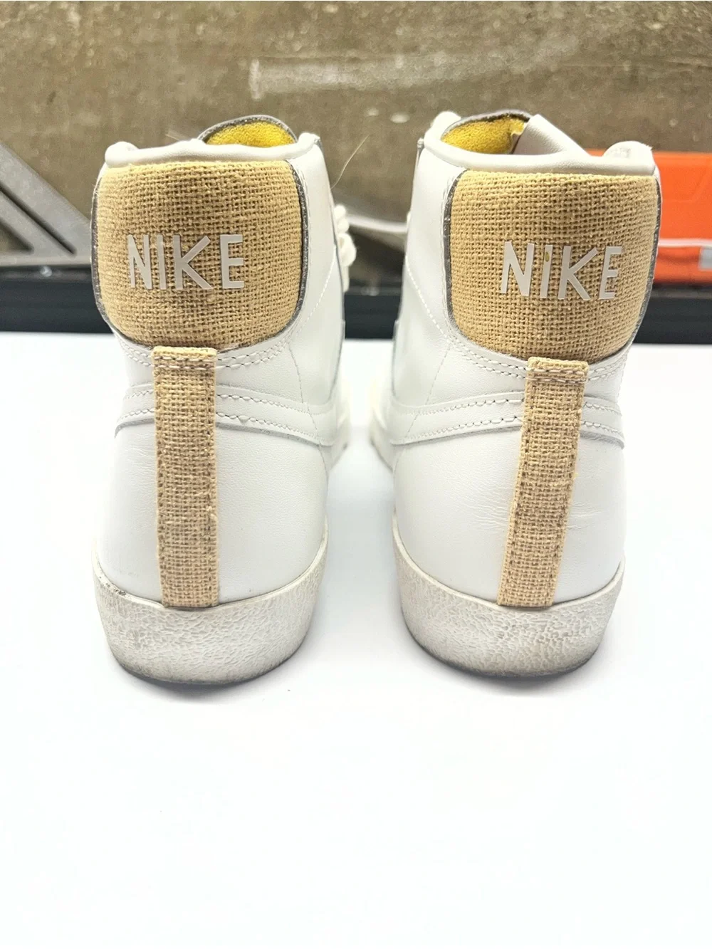 Nike clean white