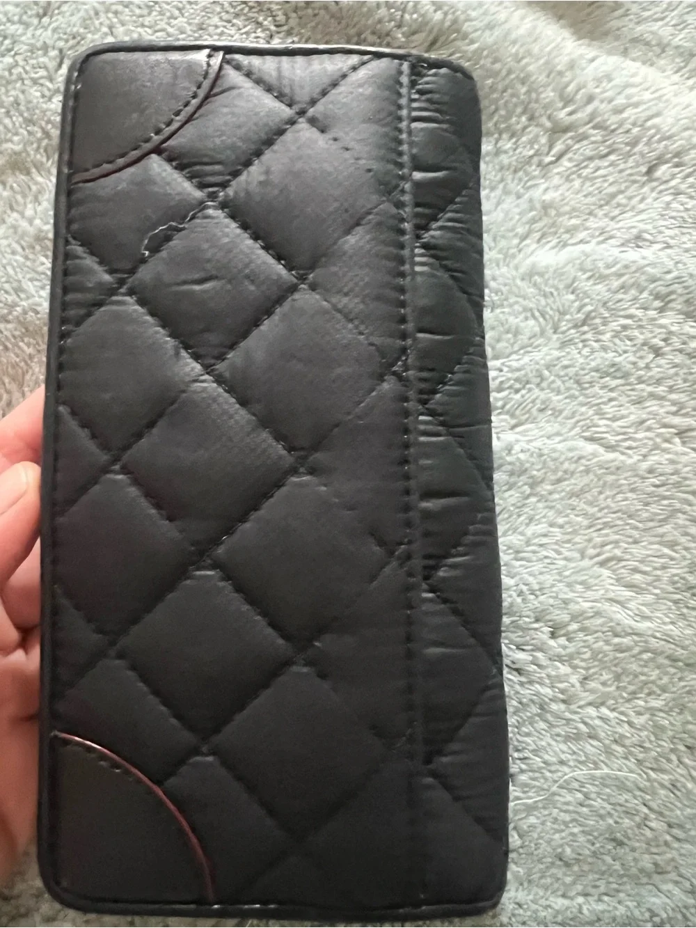 MZ Wallace quilted black