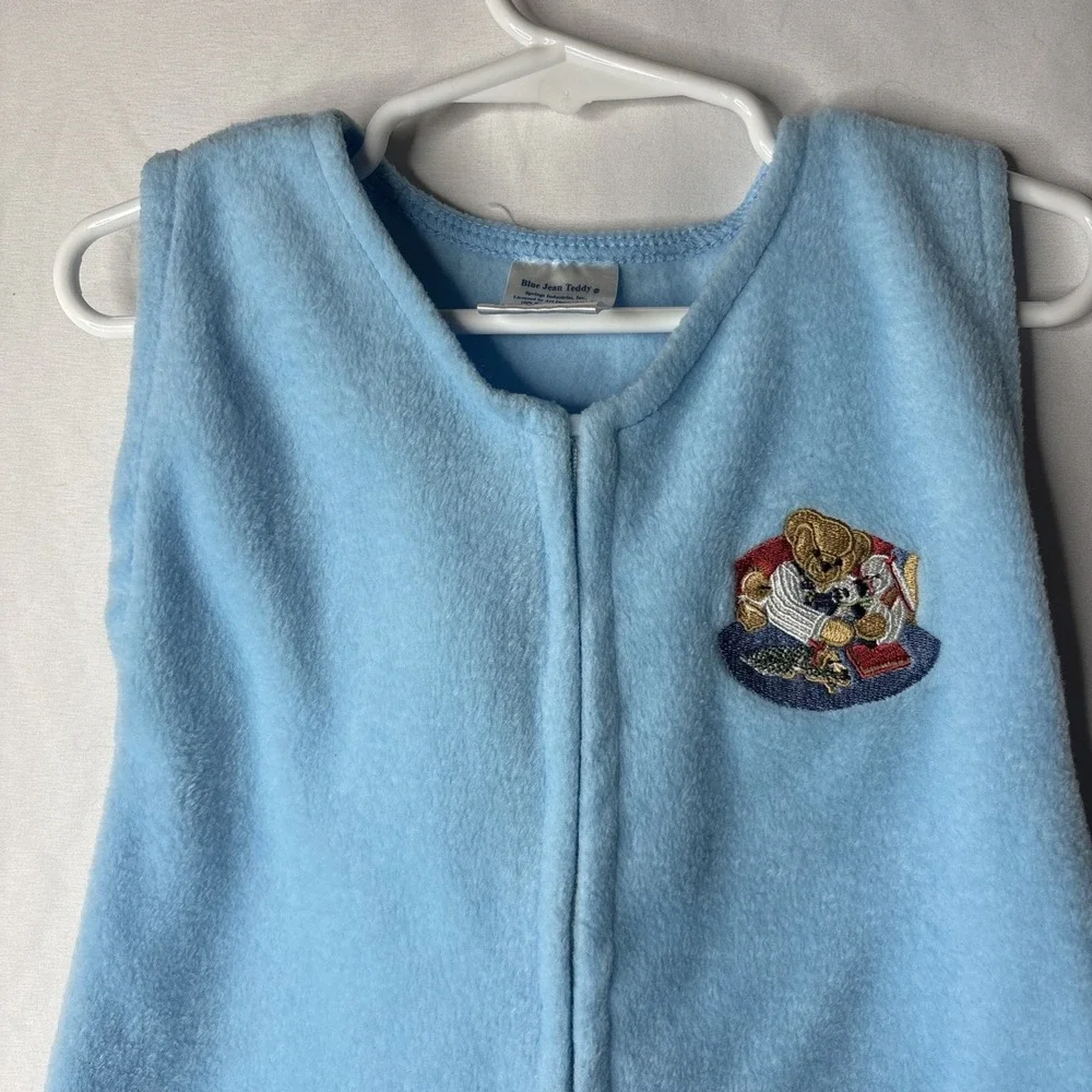 blue jean teddy vintage blue