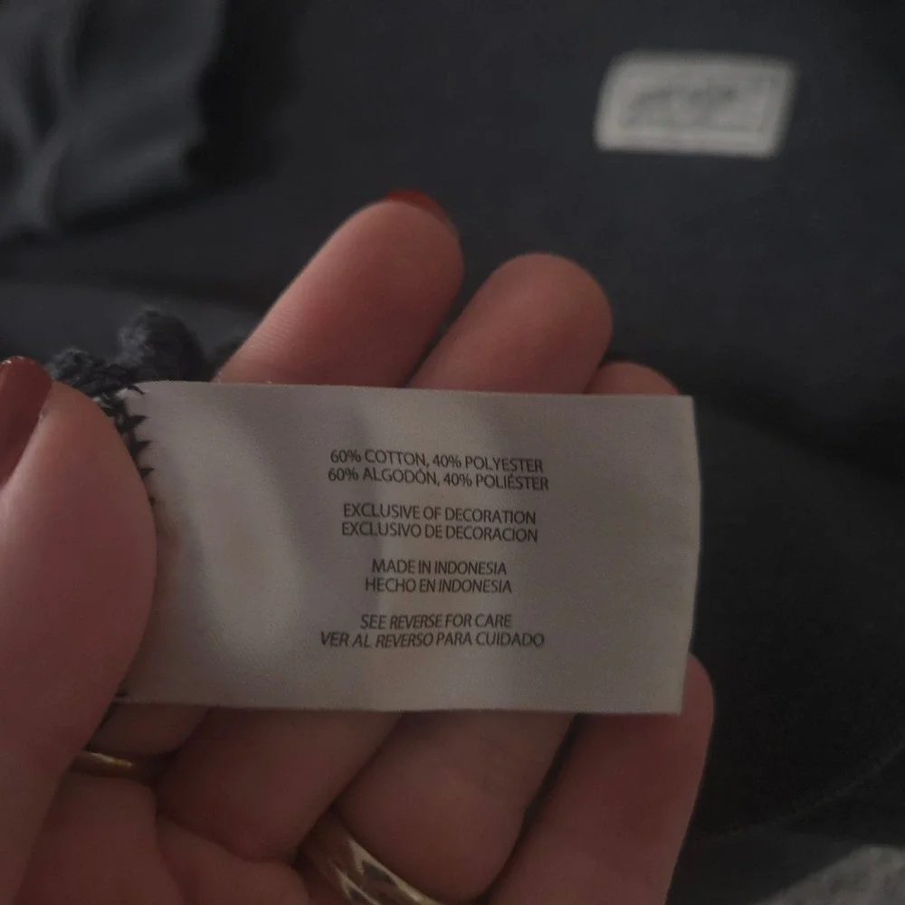Eddie Bauer first sweatshirt