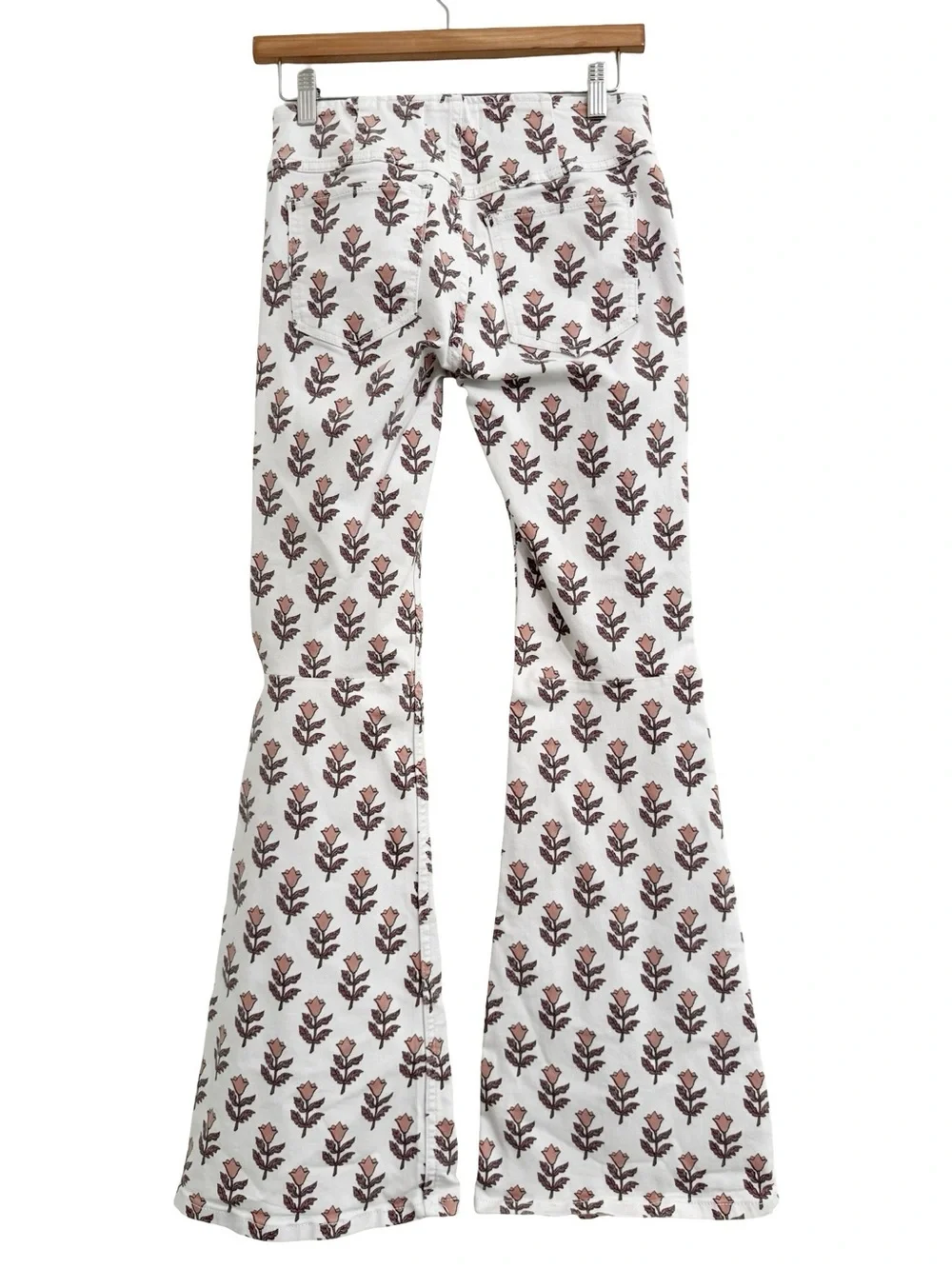 WE THE FREE Penny Pull On Printed Flare Terracotta Tulip 26