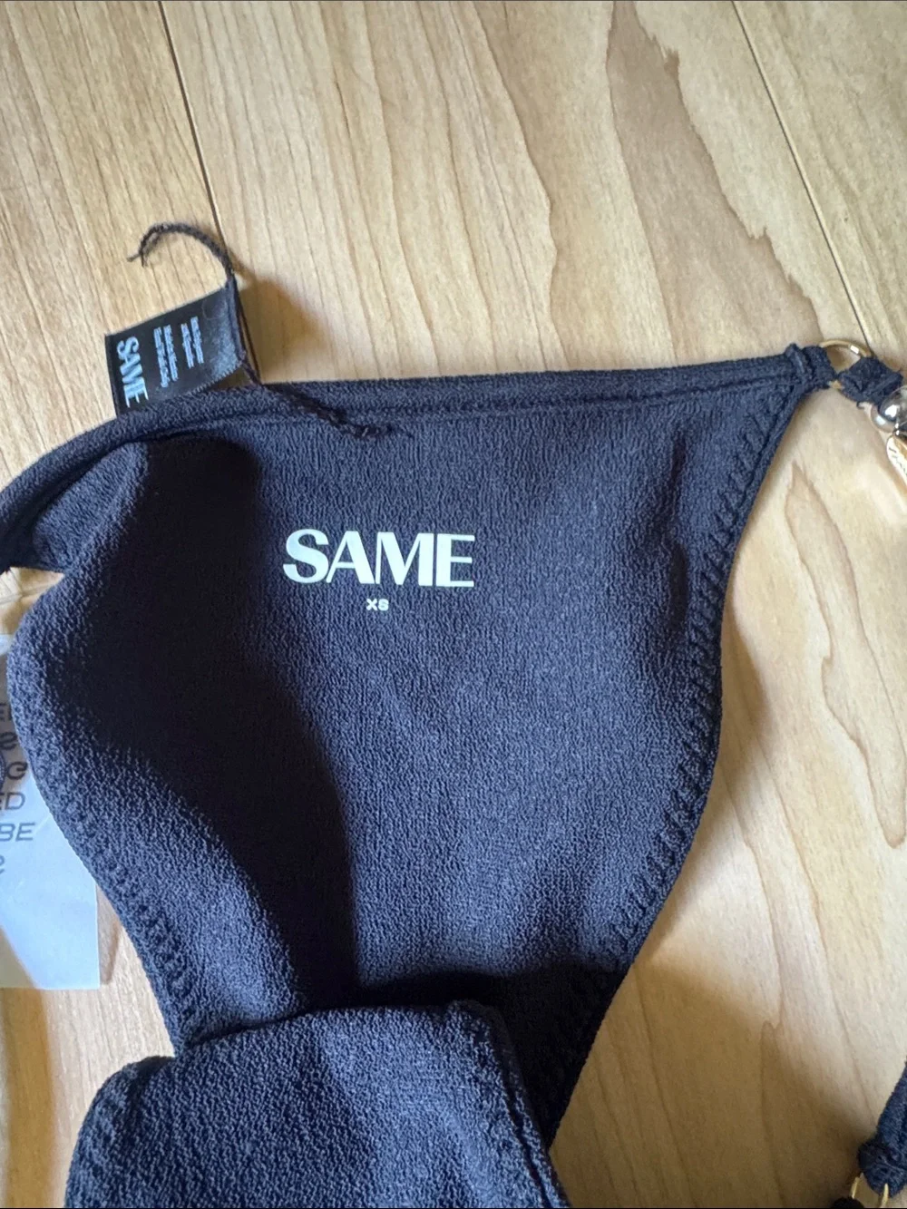 Same black bikini
