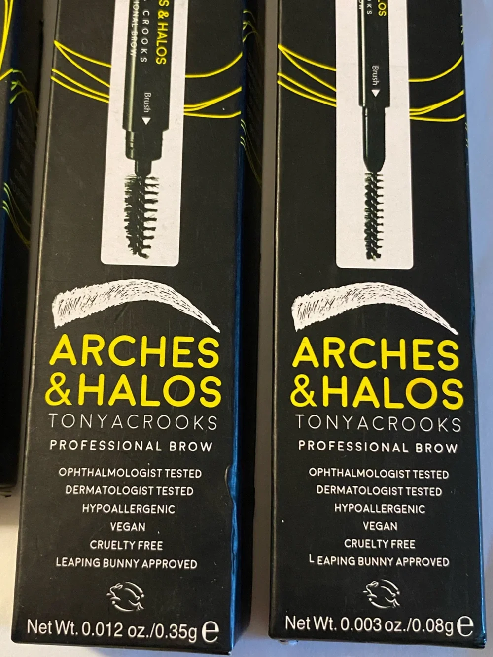 Arches & Halos Mocha Blonde three eyebrow