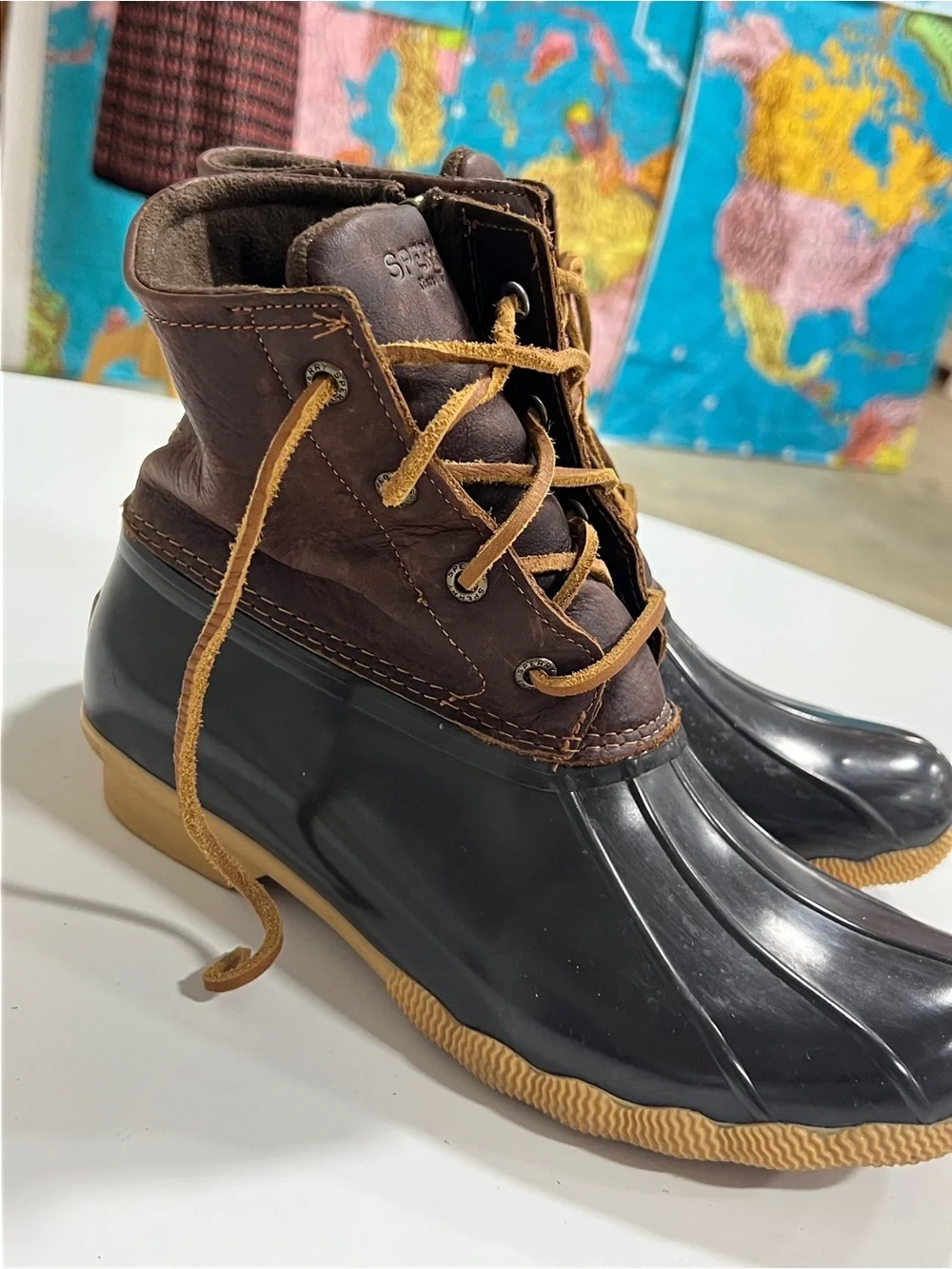 Sperry up ready tan