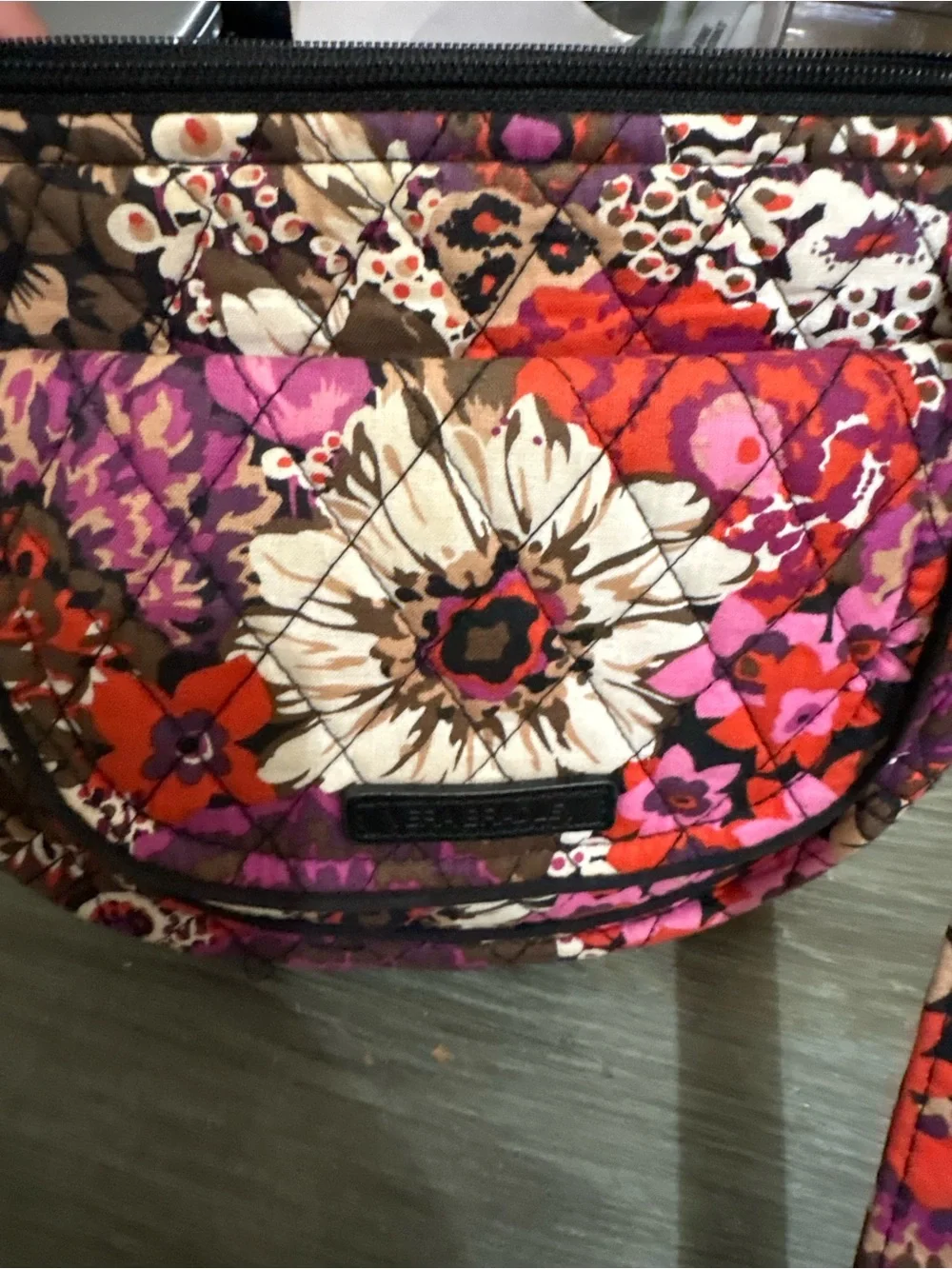 Vera Bradley quilted crossbody