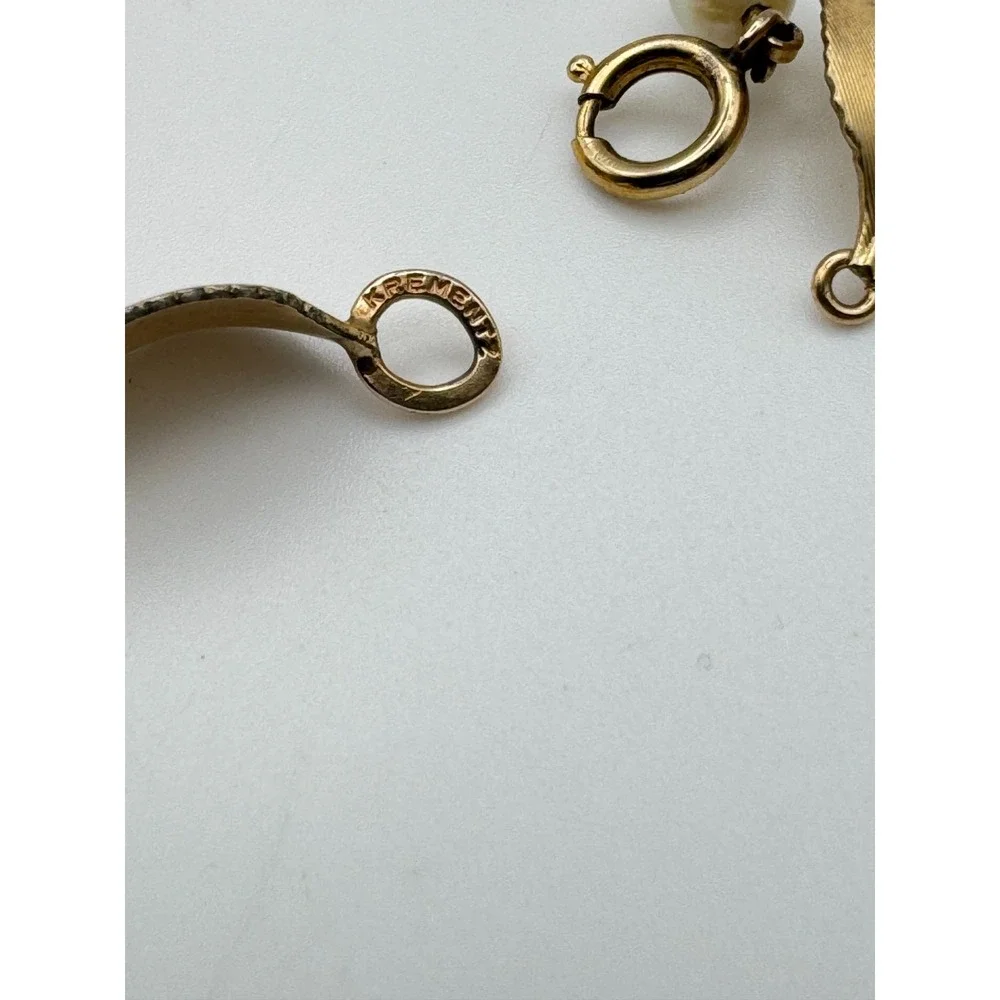 Vintage Krementz Bracelet Leaf