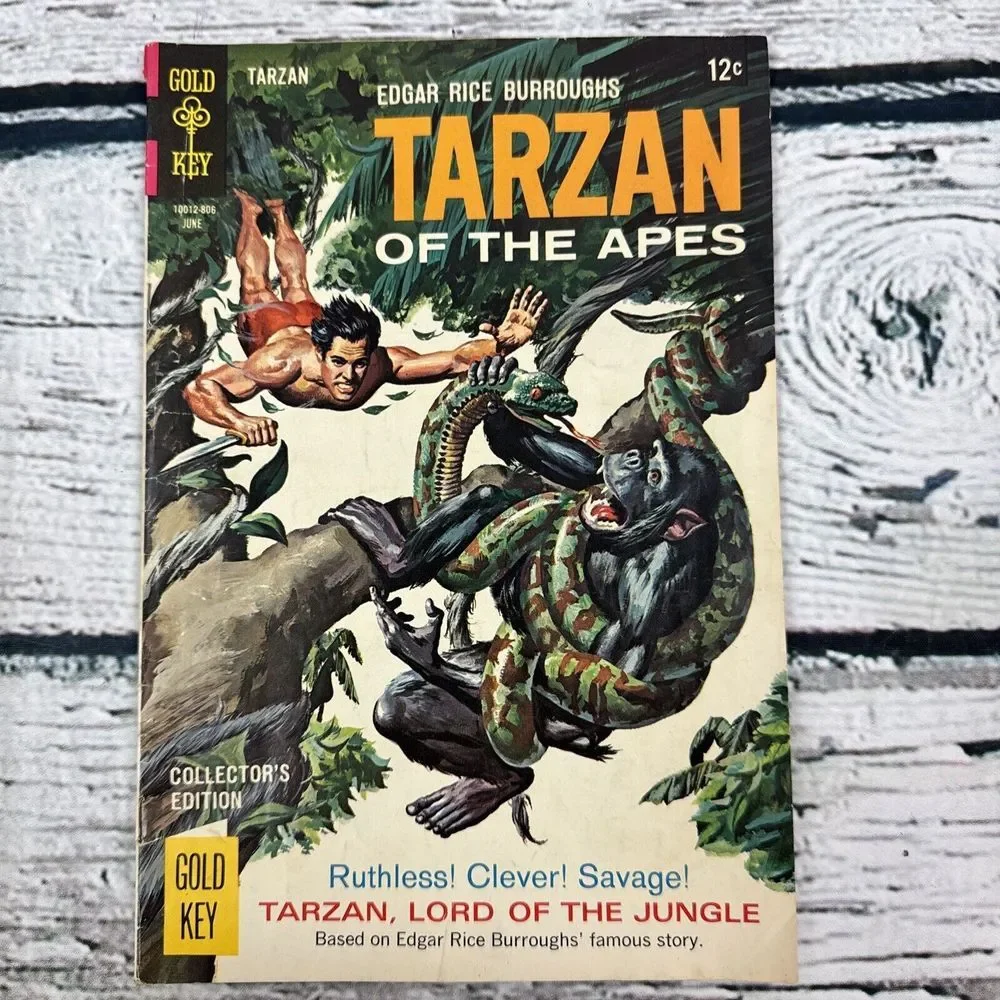 Tarzan Of The Apes (Gold Key) #176 Gold Key June‎ 1969 UNGRADED