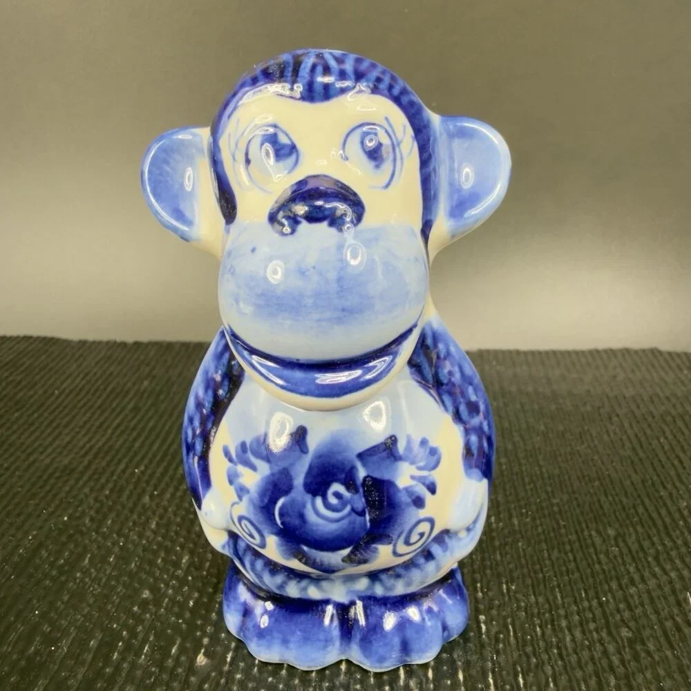Gzhel Russian Porcelain handmade gzhel
