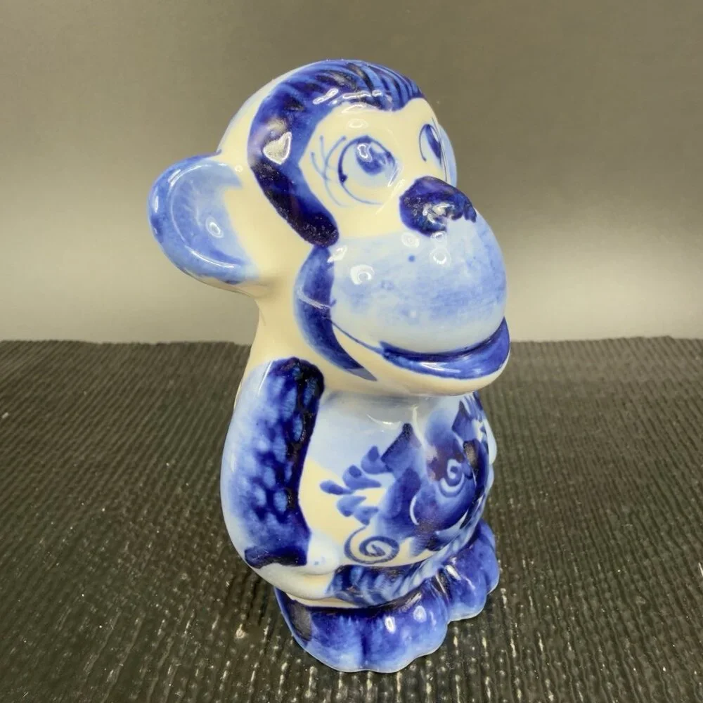 Gzhel Russian Porcelain handmade gzhel