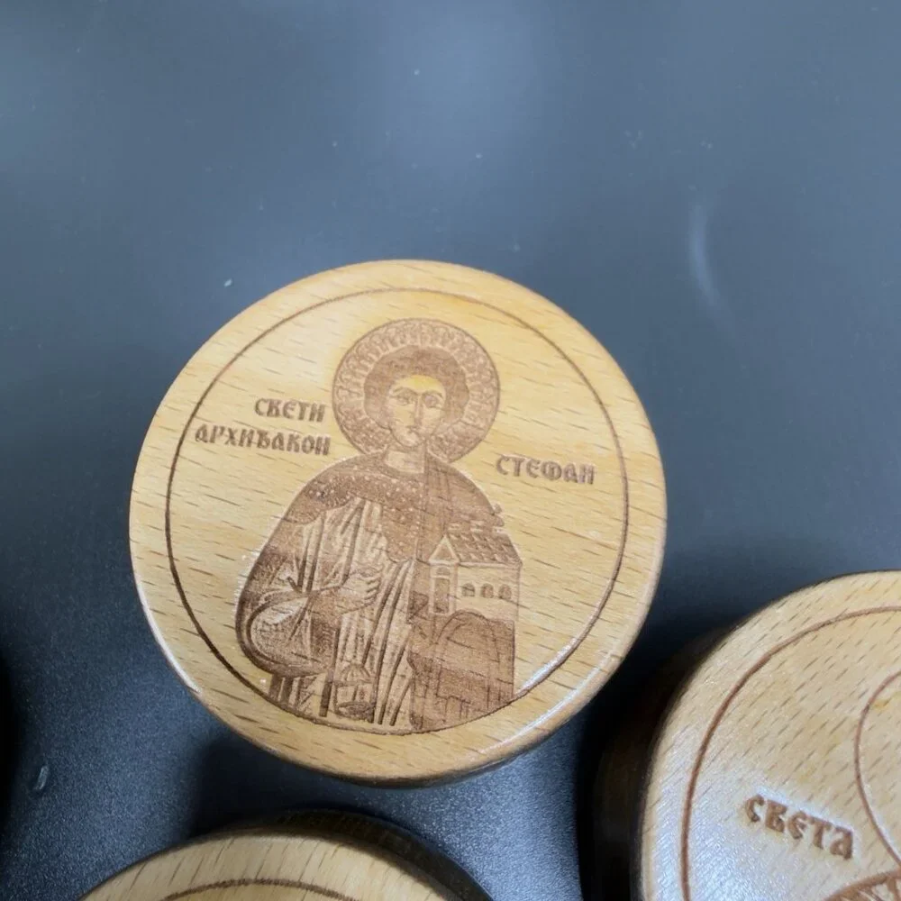 Russan Wooden Decor vintage russian