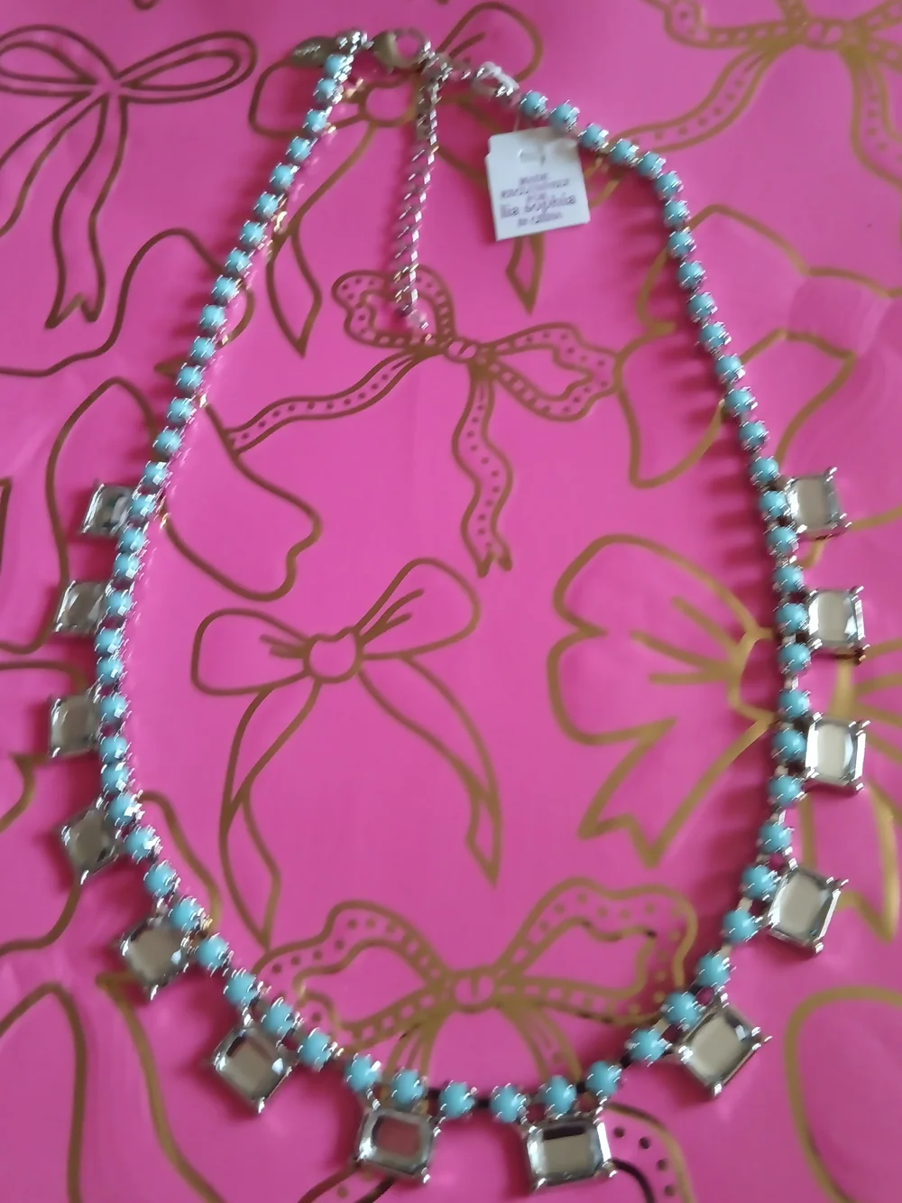 Lia Sophia bright turquoise