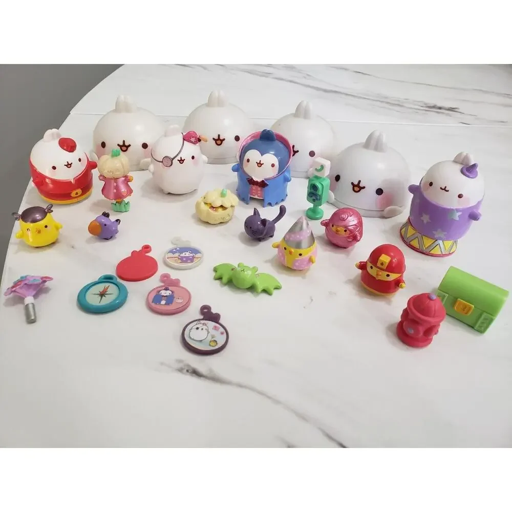 Molang Push N Peel Mystery Blind Mini Set LOT Jazzwares 2017 Halloween‎