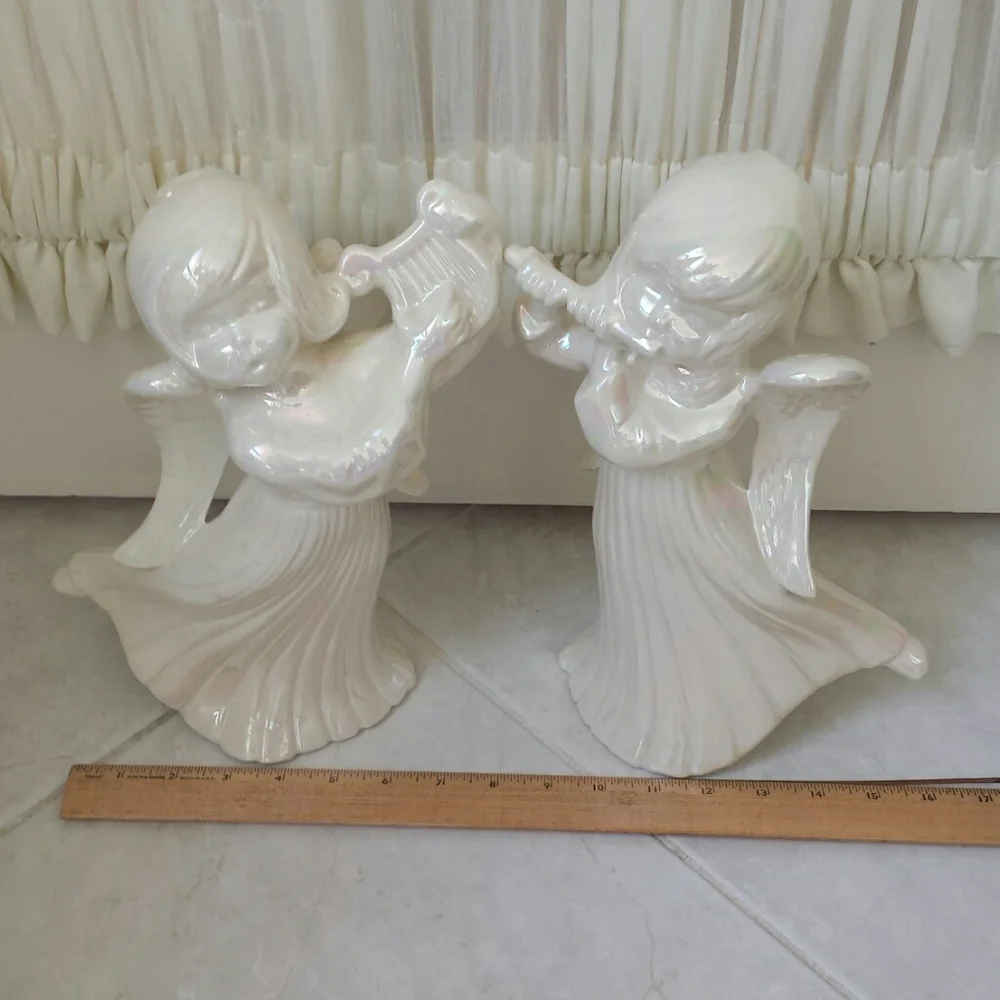 Set of 2 Angel Figurines