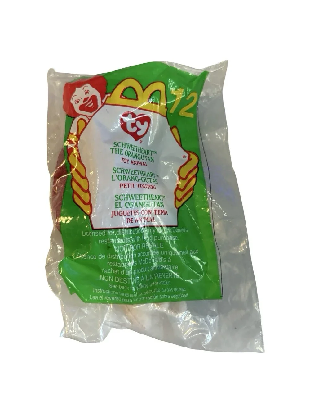2000 Ty McDonald's Teenie Beanie Babies #12 