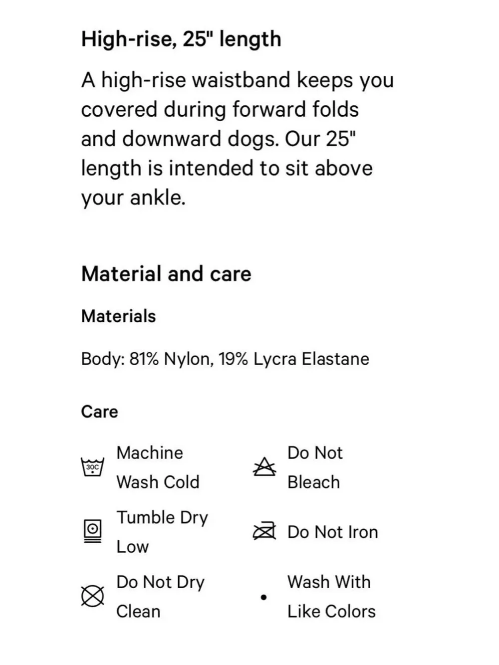 lululemon athletica stretchy performance