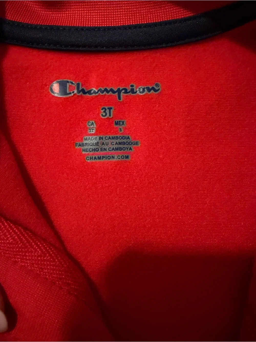 Champion Red Kids' Track Jacket and Joggers Set