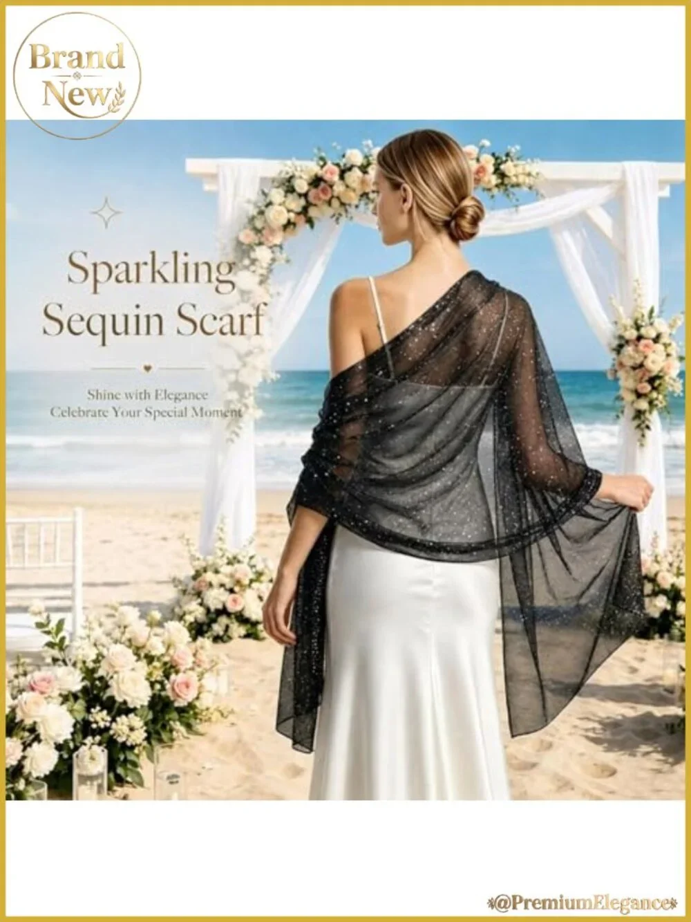N/A sparkly sheer