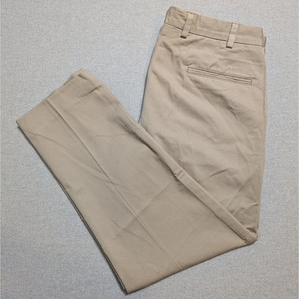 Bills Khakis Men's 36x29 Beige Cotton Chinos Flat Front Slim Fit Tan Khaki