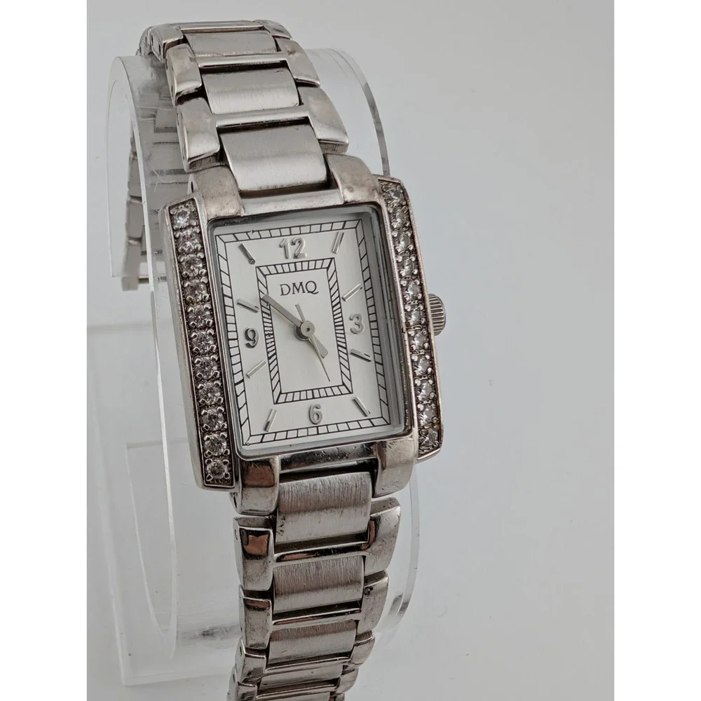 DMQ CZ Women's Tank Watch 23mm Case 7.5