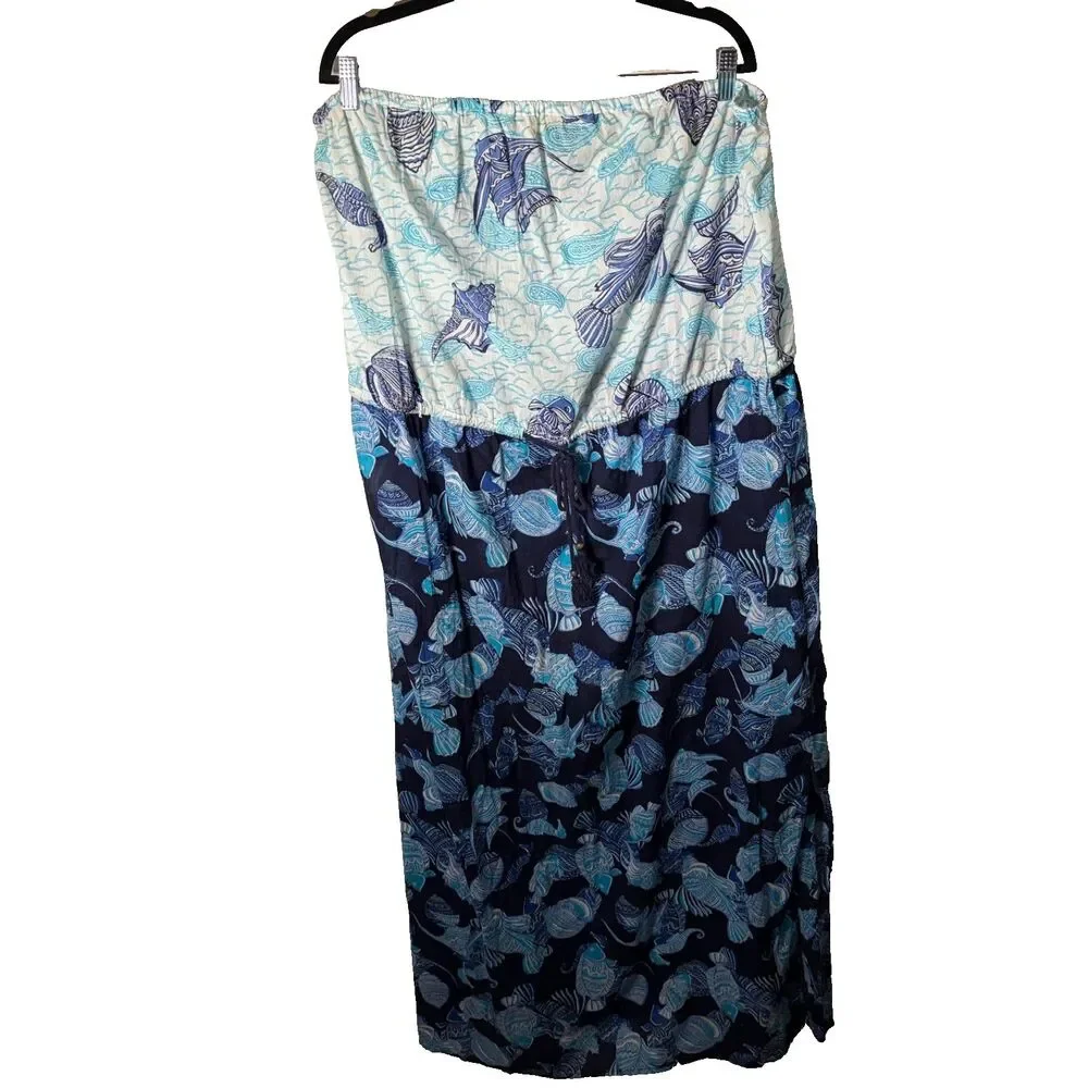 Talbots swim coverup
