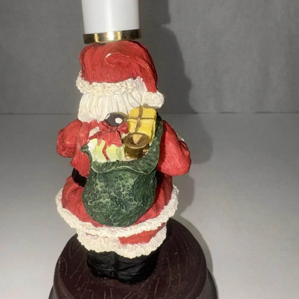 Vintage Santa Lamp with Shade