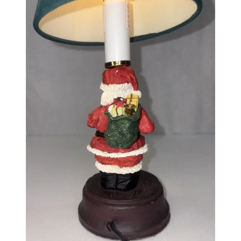 Vintage Santa Lamp with Shade