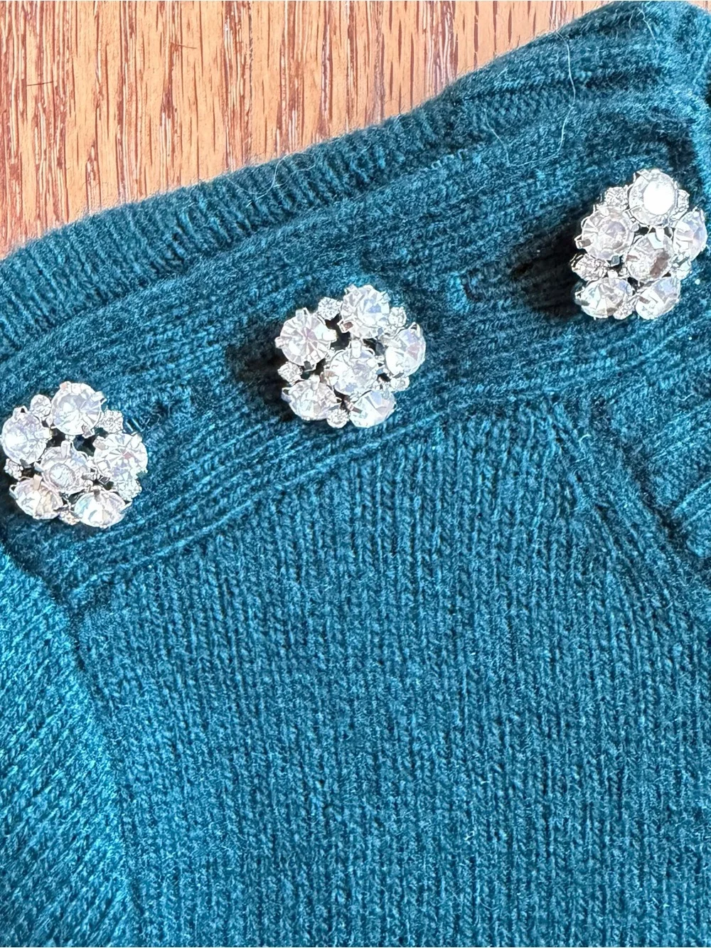 J. Crew soft emerald
