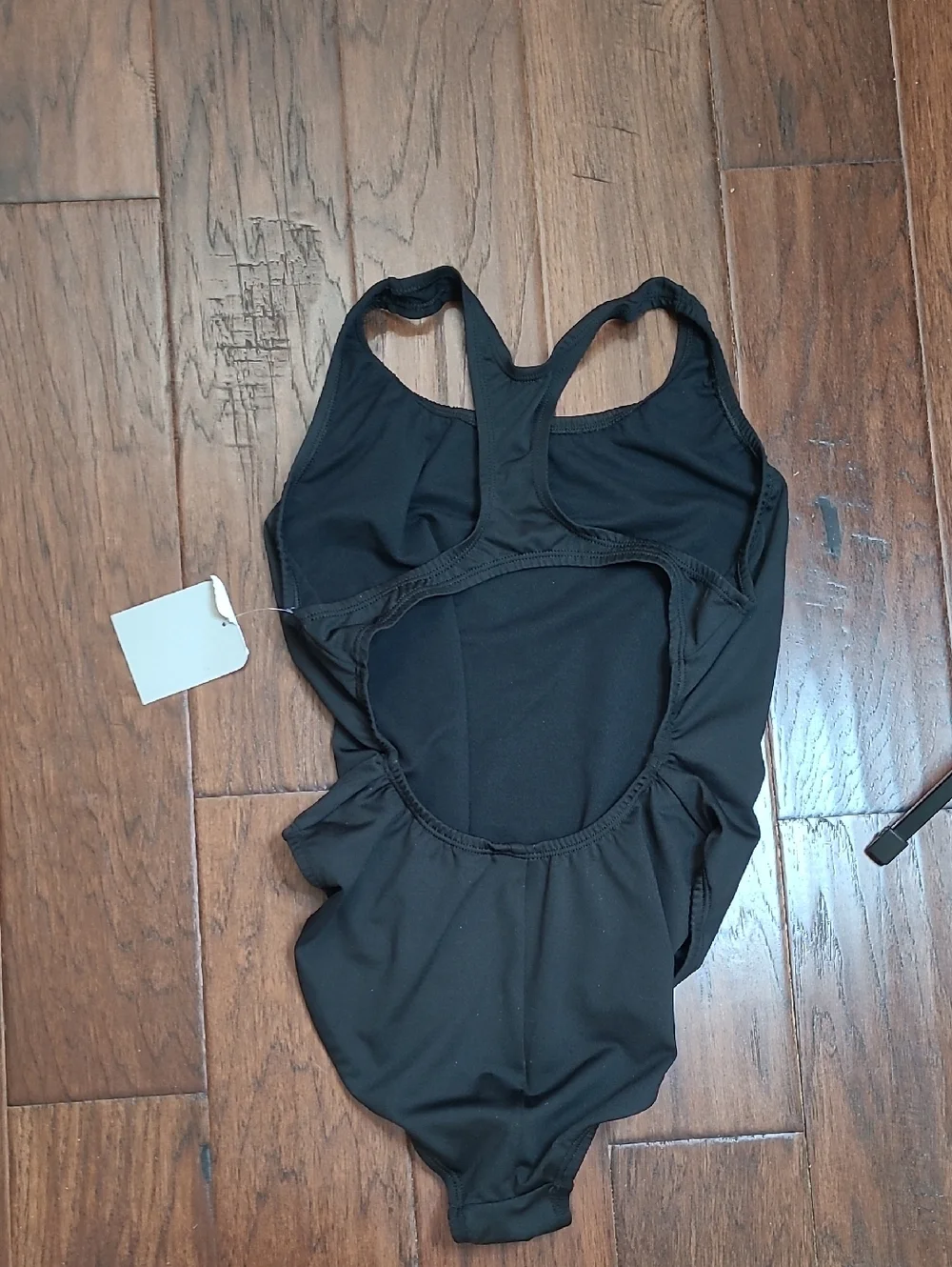 NWT Dolfin Black Racerback Swim Suit size XXL