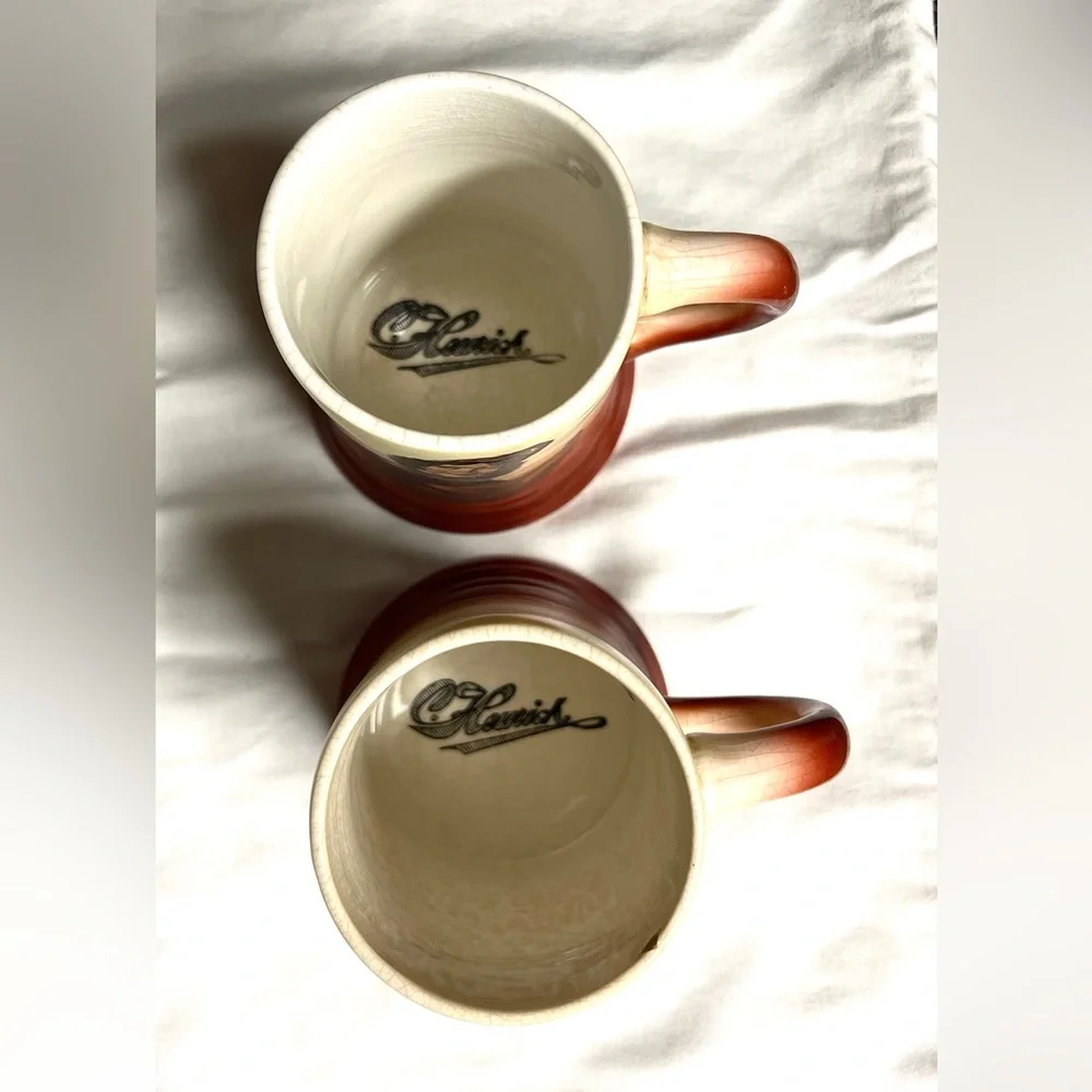 Hakes Heurich brewery beer mugs rare pre