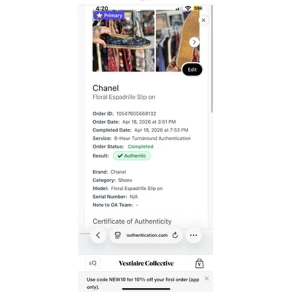 CHANEL authentic cc