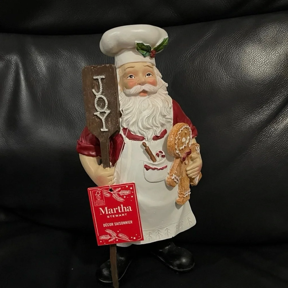 Christmas Santa Figurine Christmas Santa JOY Figurine