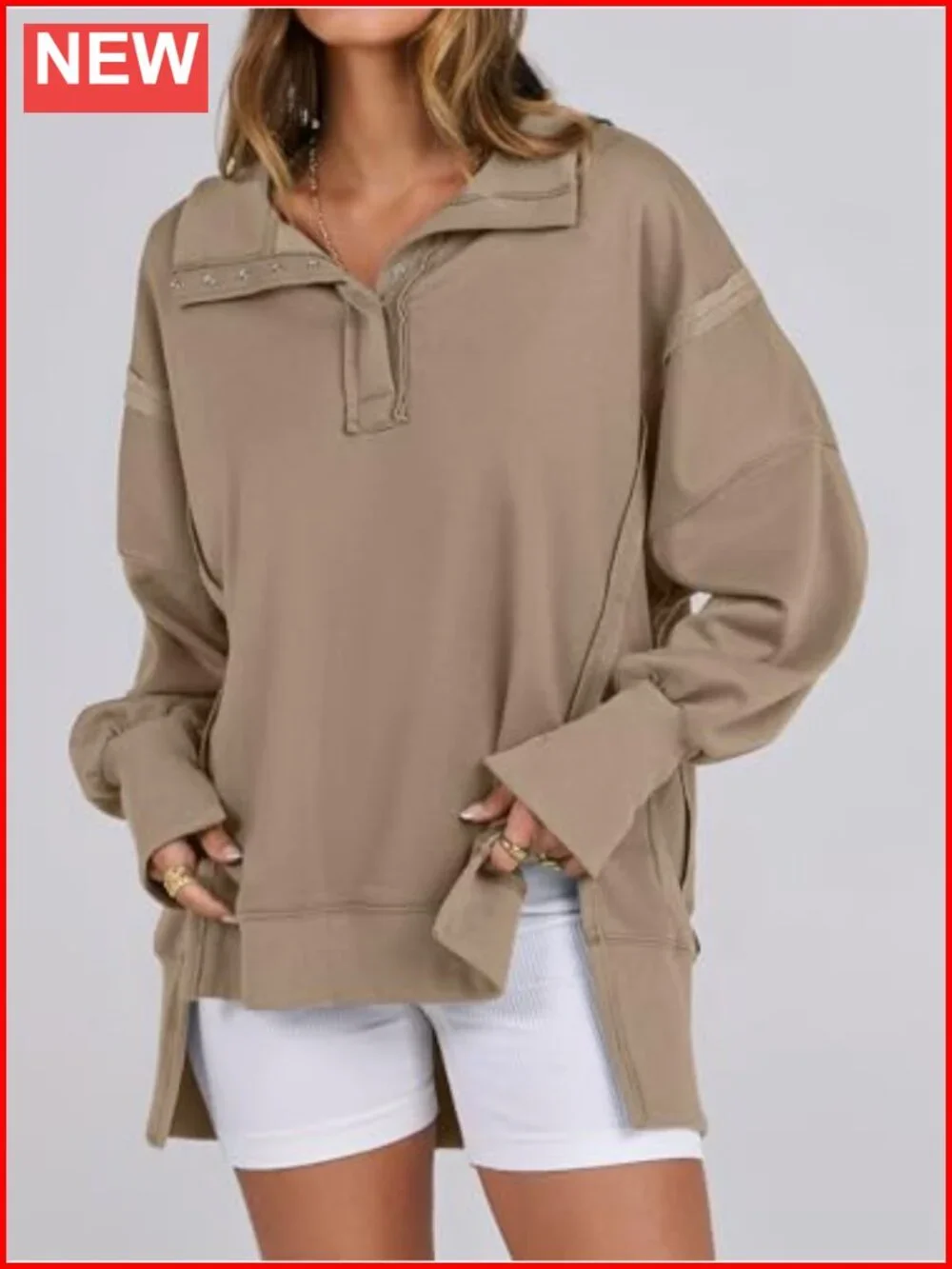 N/A oversized casual
