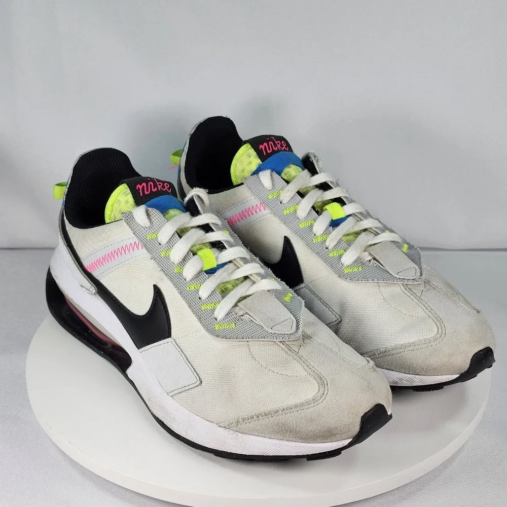 Nike Air‎ Max Pre-Day White Pure Platinum Volt Size 8.5