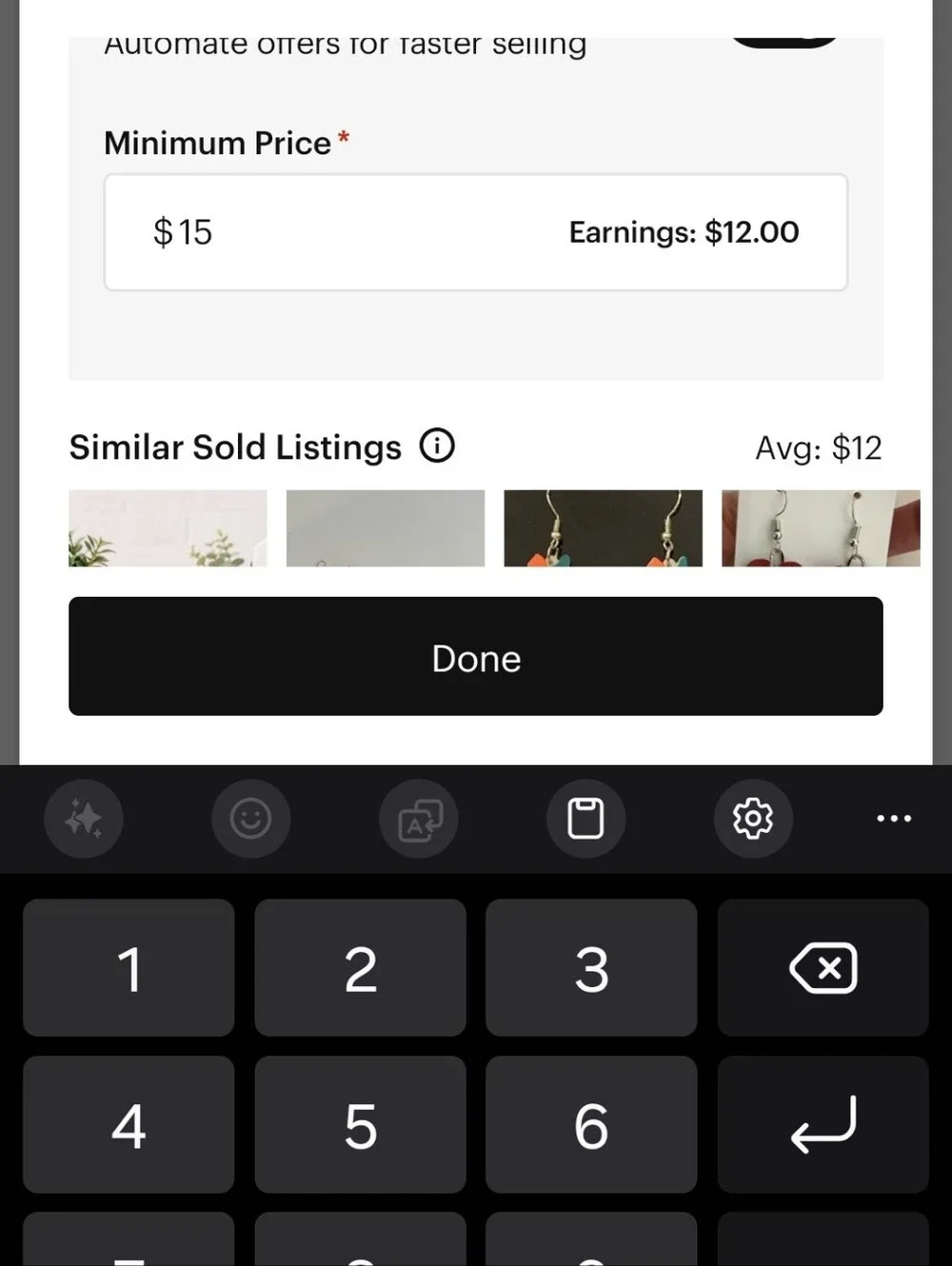 glitter jewelry firm price