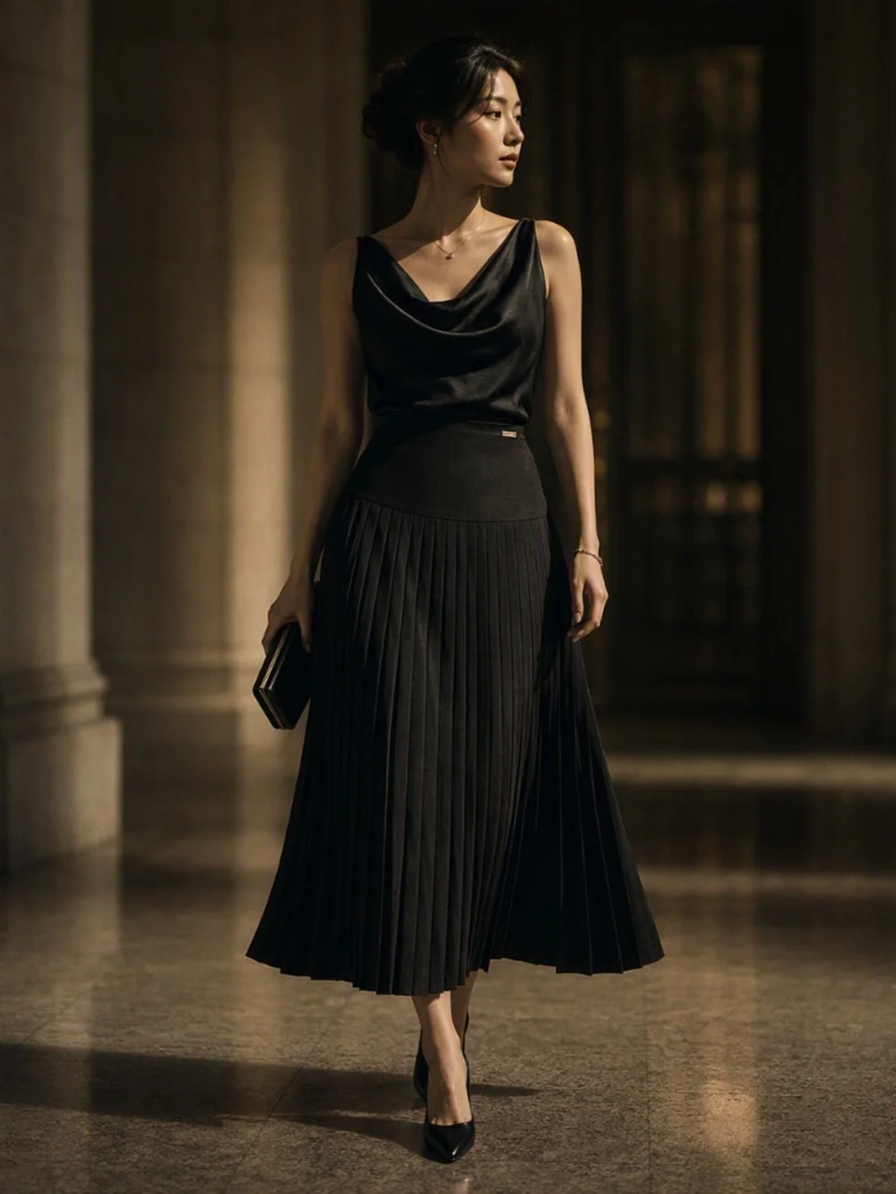 Celeste maxi skirt